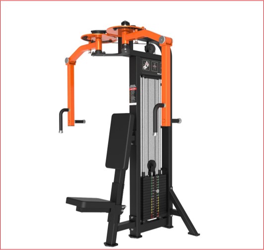 Straight arm chest clamp trainer