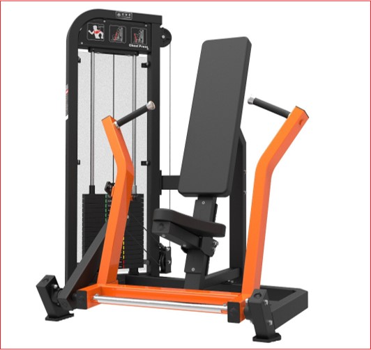 Seated chest push trainer